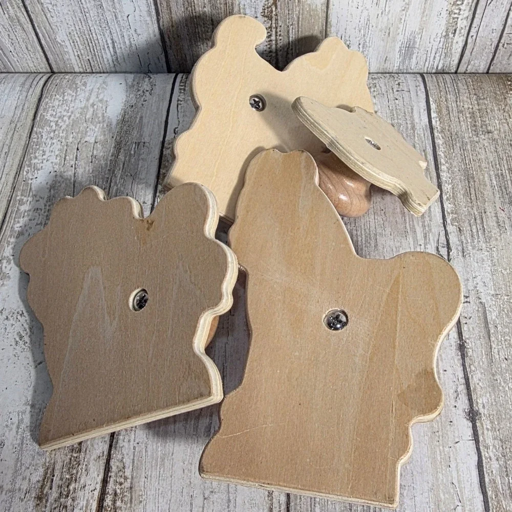 Melissa&Doug Wooden Farm Animal Puzzle Cow Horse Goat Chicken 4pc replacements
